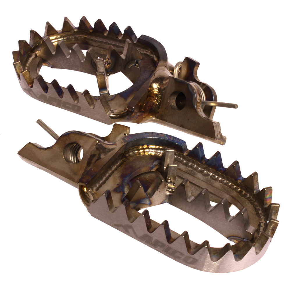 FOOT PEG TITANIUM HONDA CR125-250 02-07, CRF150R 07-26, CRF250R/X/RX 04-26, CRF450R/X/RX 02-26, CRF250-450L/RL 13-26